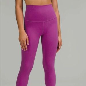 Lululemon High-Waisted Purple Leggings